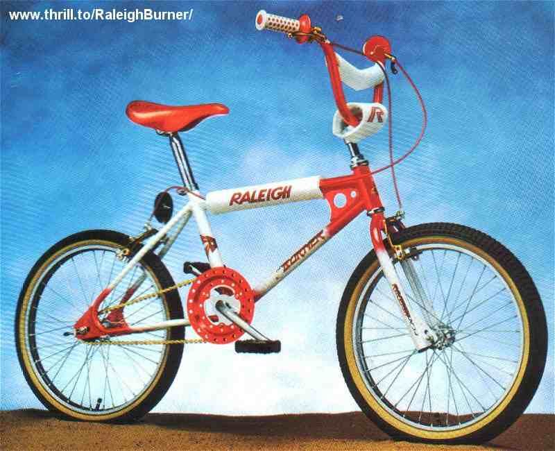 raleigh burner white